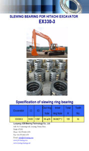 SLEWING BEARING FOR HITACHI EXCAVATOR EX330-3