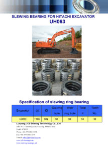 SLEWING BEARING FOR HITACHI EXCAVATOR UH063