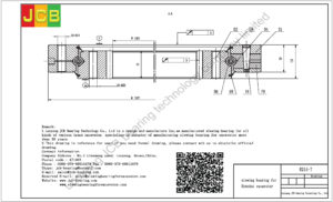 slewing bearing for Hyundai excavator R215-7