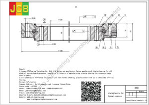 slewing bearing for Hyundai excavator R290