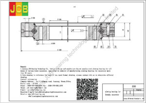 slewing bearing for Hyundai excavator R300