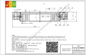 slewing bearing for Hyundai excavator R55-7