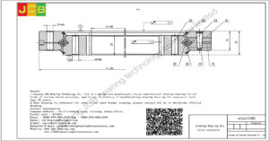 drawing of slewing bearing for atlas excavator atlasTC360