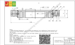 slewing bearing for caterpillar excavator CAT E325B