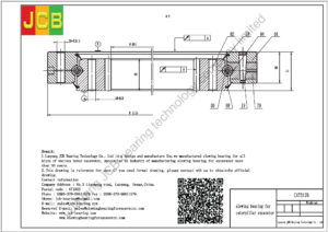 slewing bearing for caterpillar excavator CAT312B