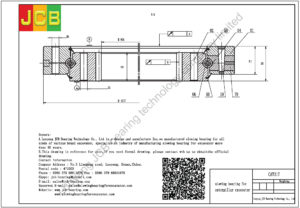 slewing bearing for caterpillar excavator CAT317