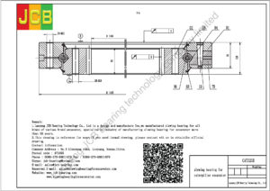 slewing bearing for caterpillar excavator CAT325B