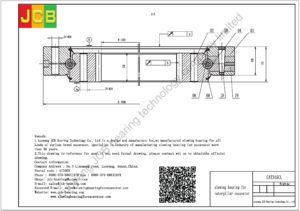 slewing bearing for caterpillar excavator CAT345CL