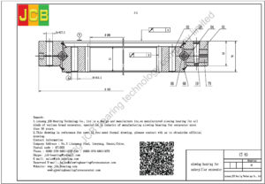 slewing bearing for caterpillar excavator CT 60