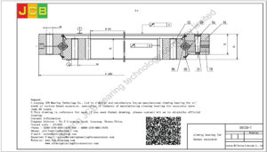 slewing bearing for daewoo excavator DH130-7