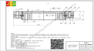 slewing bearing for daewoo excavator DH150-7