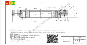 slewing bearing for daewoo excavator DH290