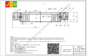 slewing bearing for daewoo excavator DH370LC-9