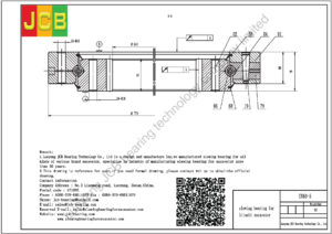 slewing bearing for hitachi excavator EX60-5