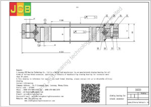 slewing bearing for hitachi excavator ZAX225