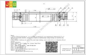 slewing bearing for hitachi excavator ZAX240-3