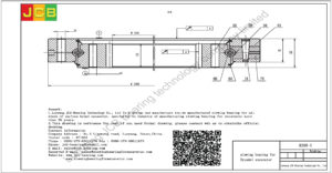 slewing bearing for hyundai excavator R290-3