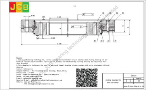 slewing bearing for kato excavator HD820-1