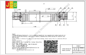 slewing bearing for komatsu excavator PC160-7