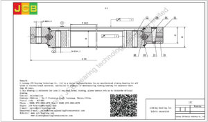 slewing bearing for kubota excavator 161