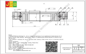 slewing bearing for xcmg excavator XE60