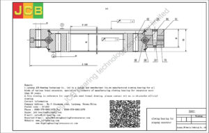 slewing bearing for xiagong excavator XG821