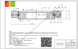 slewing bearing for zhenyu excavator ZY210