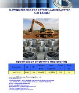 slewing bearing for caterpillar excavator CAT325D