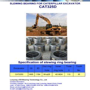 slewing bearing for caterpillar excavator CAT325D