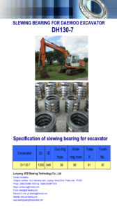 slewing bearing for daewoo excavator DH130-7