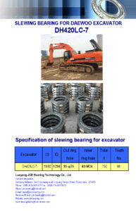 slewing bearing for daewoo excavator DH420LC-7