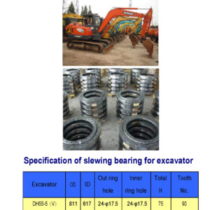 slewing bearing for daewoo excavator DH55-5（V）