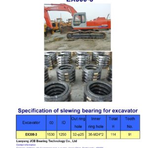 slewing bearing for hitachi excavator EX300-3