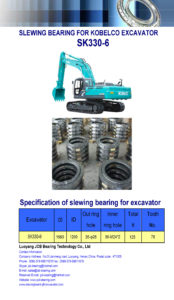 slewing bearing for kobelco excavator SK330-6