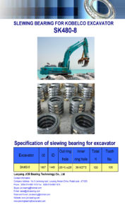 slewing bearing for kobelco excavator SK480-8