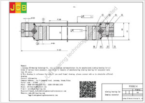 slewing bearing for komatsu excavator PC450LC-6