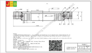 slewing bearing for komatsu excavator PC450LC-7