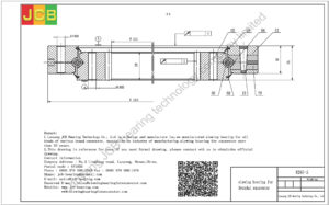 slewing bearing for Hyundai excavator R260-5