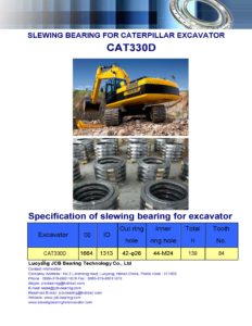 slewing bearing for caterpillar excavator CAT330D