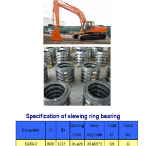 SLEWING BEARING FOR HITACHI EXCAVATOR EX330-3