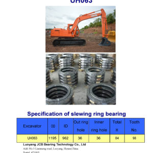 SLEWING BEARING FOR HITACHI EXCAVATOR UH063