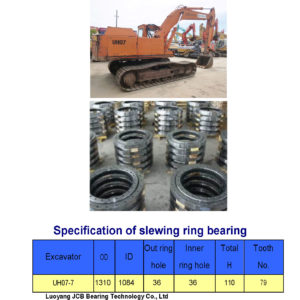 SLEWING BEARING FOR HITACHI EXCAVATOR UH07-7