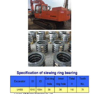 SLEWING BEARING FOR HITACHI EXCAVATOR UH083