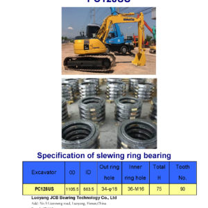 SLEWING BEARING FOR KOMATSU EXCAVATOR PC128US