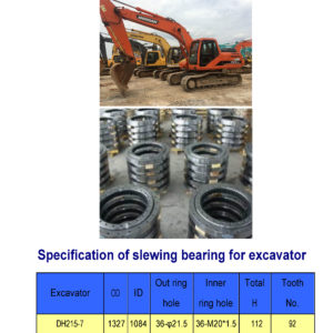 slewing bearing for daewoo excavator DH215-7