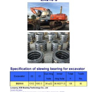 slewing bearing for hitachi excavator EX210-5
