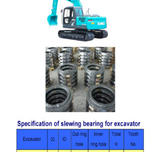 slewing bearing for kobelco excavator SK140-8
