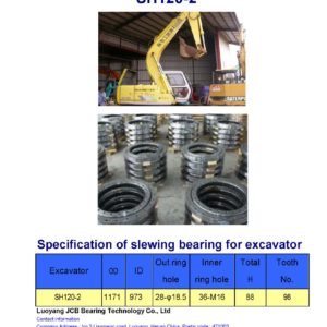 slewing bearing for sumitomo excavator SH120-2