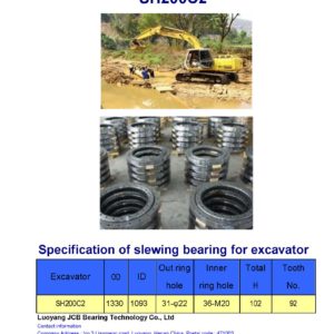 slewing bearing for sumitomo excavator SH200C2